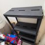 Heavy-Duty Galvanized Steel & Wooden Shelving Unit Image 6