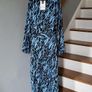 CurveWow blue midaxi dress, Size 20, BNWT Image 3