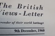 CANDOUR  ( The British views letter )