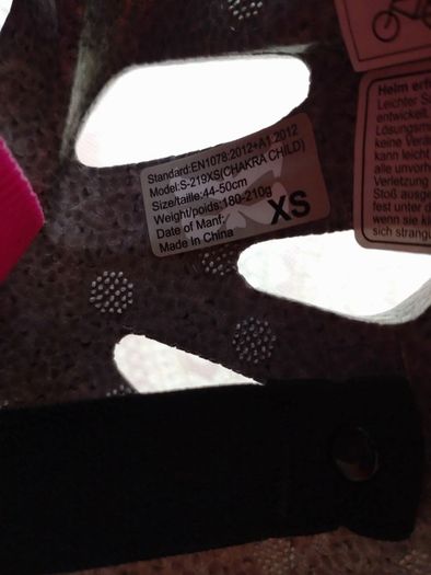 Girls helmet, XS