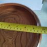 Rare find  Large wood turned fruit bowl. Image 3