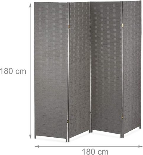 Folding Room Divider 4 panels-  Free Delivery Nationwide