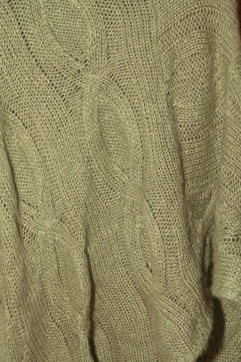 Green Sisley Poncho