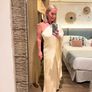 one shoulder maxi dress Image 3