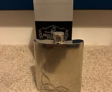 Brand New Vintage Mullingar Pewter Hip Flask