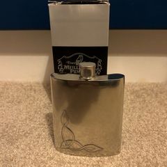 Brand New Vintage Mullingar Pewter Hip Flask
