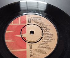 I honestly love you 7"vinyl single Irish pressing Olivia newton john