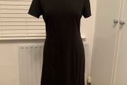 Black classic shift dress. Size 10