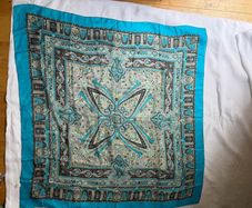 vintage silk scarf