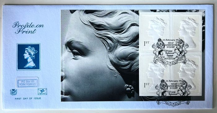 1999 Great Britain 1st class self adhesive stamps FDC