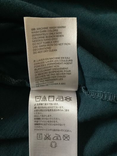 North Face Teal TShirt