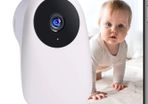 Baby Monitor Pet WiFi Camera 1080P with Night Vision Motion & Sound Detection 2.4Ghz Remote Control Camera for Indoor Baby Nanny and Pet Monitor, Compatible with Alexa (FREE POSTAGE)
