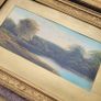 Antique trio of giltwood framed landscapes Image 2