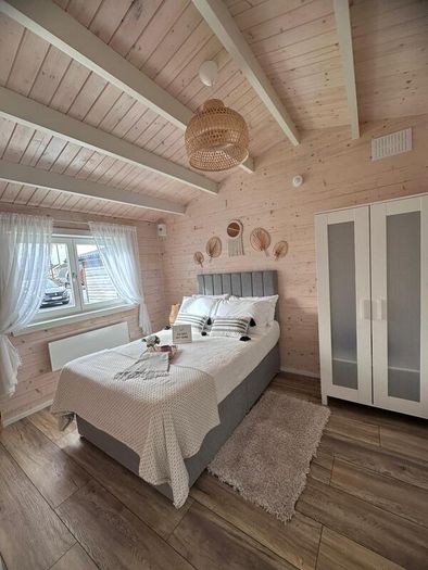 Ecohome Log Cabins 1 Bed A 5.8m x 5m Modular Home