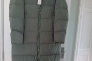 Opus Hubina Longline Puffer Coat - Sage Green - Size 38 UK 12 - BNWT RRP 240