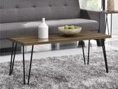 Dorel Owen Retro Coffee Table - Walnut - 5067396COMUK