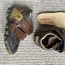 Baby boots leather size 4 European 20 near new unisex Image 4
