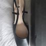 RAID Black Sling Back Shoes Image 3
