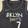 Nike Brooklyn Nets Kevin Durant Jean Michel Basquiat NBA basketball Jersey Mens XXL Image 4