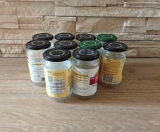 Glass jars