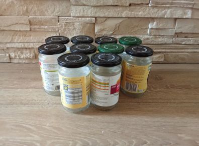 Glass jars