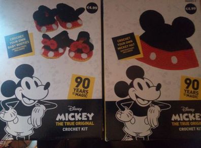Brand New Mickey Mouse Crochet Sets