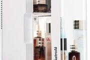 8 Can Skincare Fridge, AC/DC Portable Beauty Fridge for Skincare, Cosmetics, Bedroom Mirror &amp; Light (MULTIPLE SIZES)