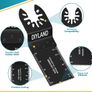 13PCS Multi Tool Blade Set, Universal Oscillating Saw Blades, Oscillating Tool Accessories for Wood Plastics Cutting, Multitool Blades Compatible with Makita, Milwaukee, Dremel, Ryobi and More Image 5