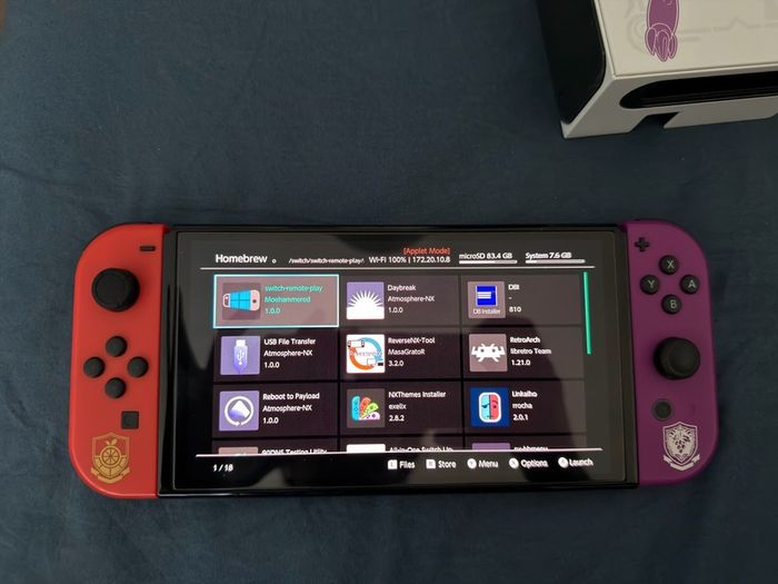 Nintendo Switch OLED Jailbreak Modded (Special Edition)