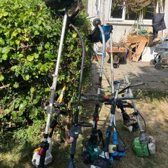 8 Petrol Strimmers.Some Working, Some for Repair/Parts