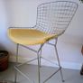 Pair of Bertoia style wire bar stool Image 2