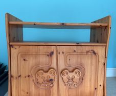 Solid Pine Baby Changing Table / Nursery Storage Unit