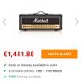 Marshall Amp and Speaker Image 3