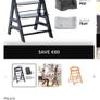 hauck Alpha+, Natural Beech Wooden High Chair BUNDLE for Children from 6 Months to 90 kg Image 5