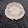 Vintage Art Deco Orange - White Pottery Coffee / Teapot  Set Image 10