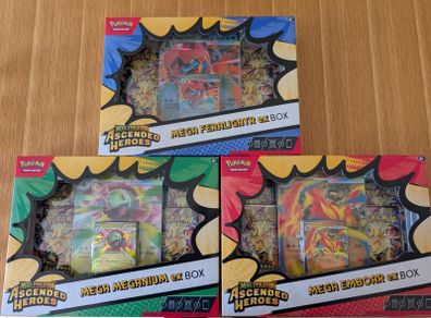 Ascended Heroes Mega ex Box Bundle