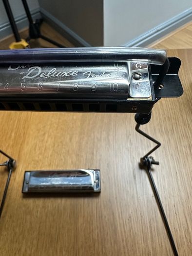 Harmonica Hihner (C) and (G) with FlexRack
