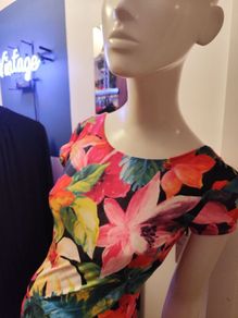 New Floral Stretch Dress