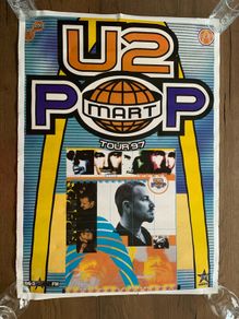 U2 - Pop Mart Tour 1997 Rare Original Poster