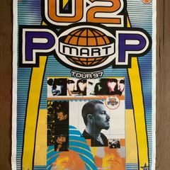 U2 - Pop Mart Tour 1997 Rare Original Poster