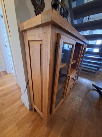 Solid Oak cabinet