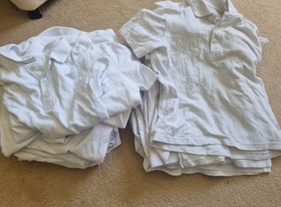white polo t shirts