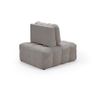 Noelle Single Chair Bed , 2 In 1 Grey Image 4
