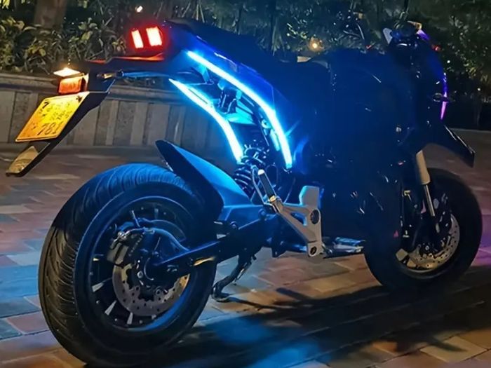 2pcs Motorcycles LED Strip 45cm23.62-Inch Two-Color