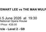 Stewart Lee Wexford Tickets x 2