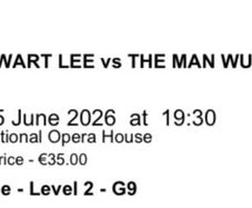 Stewart Lee Wexford Tickets x 2