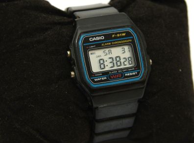 Casio  F-91W Quartz Watch