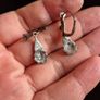 Vintage Sterling Silver Earrings Image 3