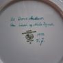 2 x Vintage ORIGINAL Hutschen Reuther Porcelain  Plates Walt Disney Cartoon  Animation  1972 Image 6
