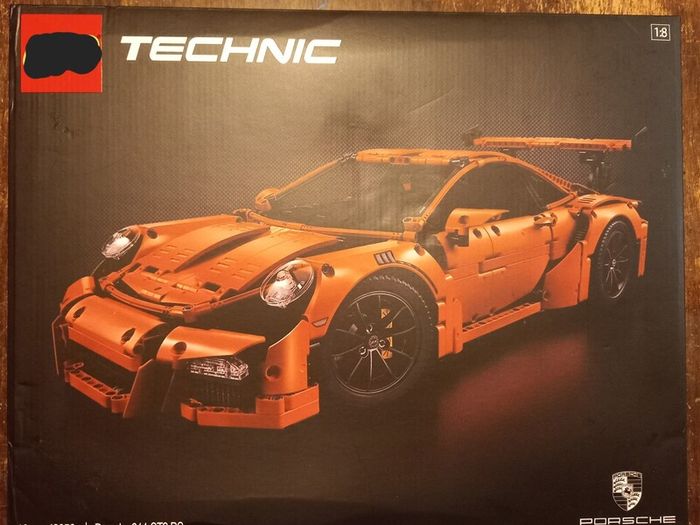 Unbranded Bricks Porsche GT3 RS (Lego equivalent number 42056)
